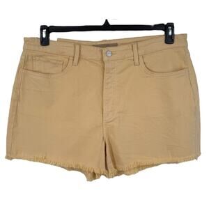 Joe's Jeans shorts Jessie relaxed denim yellow size 34